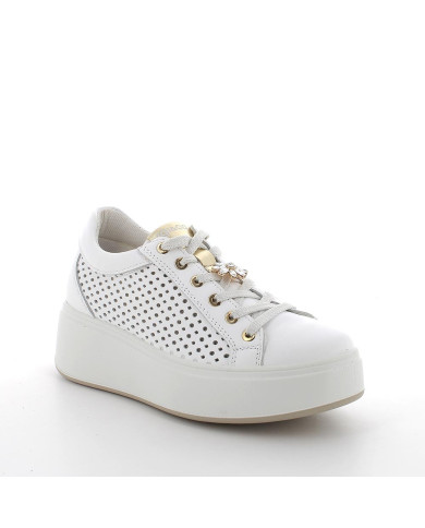 SNEAKERS  IGI&CO DONNA  NAPPA SOFT BIANCO 7657222