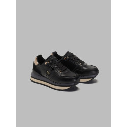 SNEAKERS BLAUER DONNA EPPS01 WOMAN LEATHER F4EPPS01/LEP/BLK