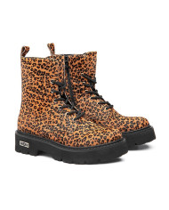 ANFIBIO CULT DONNA SLASH 3037 MID W JAGUAR PR.PONY LEATHER BLACK CLW303707