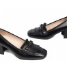 MOCASSINI NEROGIARDINI DONNA IN PELLE OBERA NERO 5,5CM I308650DE/100