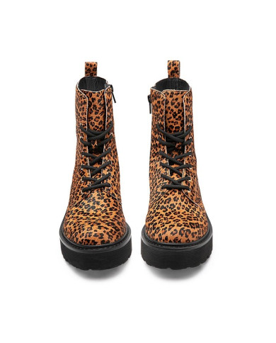 ANFIBIO CULT DONNA SLASH 3037 MID W JAGUAR PR.PONY LEATHER BLACK CLW303707