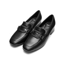 MOCASSINO ARA SHOES DONNA GRAZ 2.0 NERO TACCO 3,5CM 12-20432-01