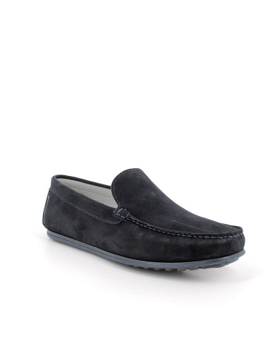 MOCASSINO IGI&CO UOMO SCAMOSCIATO  BLU 76140001