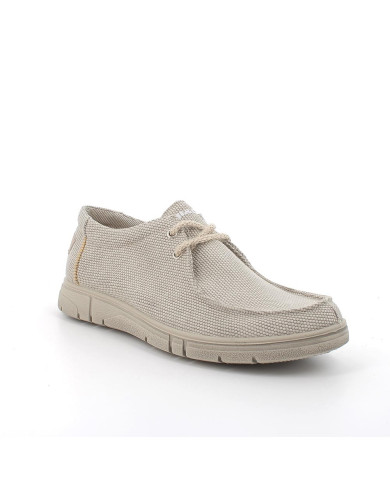 MOCASSINO IGI&CO UOMO TESSUTO/COTTON VINT TAUPE 5619811