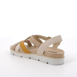 SANDALI  IGI&CO DONNA IN PELLE NAPPA ECRU/BEIGE 5671222