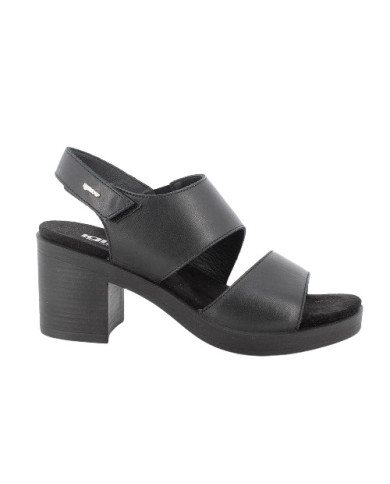 SANDALO CON TACCO IGI&CO DONNA NAPPA SOFT NERO TACCO 6,8CM 5676300