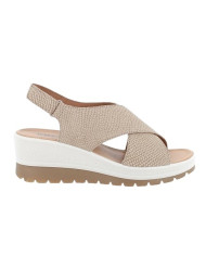 SANDALO CON ZEPPA IGI&CO DONNA  BEIGE IRIDESCENTE 5667333