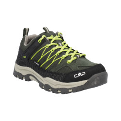 SCARPA DA TREKKING CMP BAMBINO KIDS RIGEL LOW WP TREKKING SHOE PINE MELA 3Q54554J 02FV