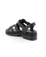 SANDALO CON TACCO IGI&CO VITEL. SCIROCCO NERO TACCO 3,7CM 7672133