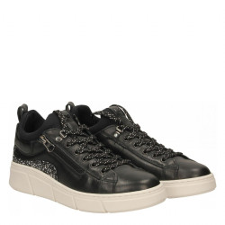 SNEAKERS NEROGIARDINI DONNA NAPPA PANDORA NERO A908971D100