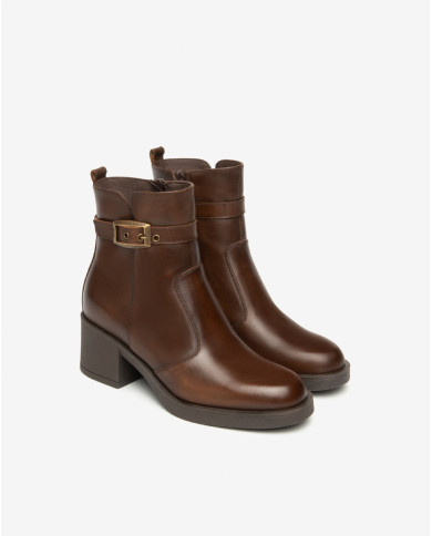 STIVALETTO NEROGIARDINI DONNA DELAVATO BEIGE TR RONDA LIGHT T.MORO TACCO 6CM I513871D/412