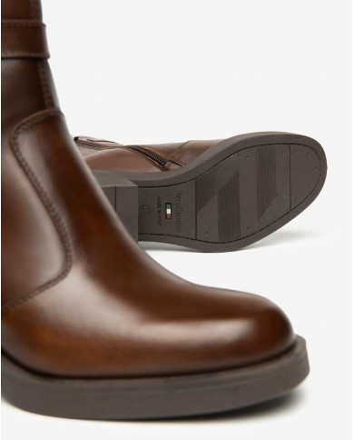 STIVALETTO NEROGIARDINI DONNA DELAVATO BEIGE TR RONDA LIGHT T.MORO TACCO 6CM I513871D/412