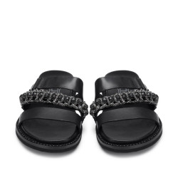 SANDALO CULT DONNA ROSHELLE 4490 SANDAL W LEATHER BLACK CLW449000