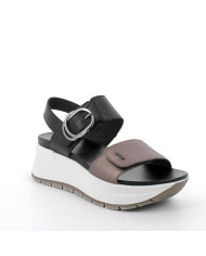 SANDALO CON ZEPPA IGI&CO DONNA FIO.BO.OME/NAPP BRONZO/NERO 7677600