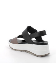 SANDALO CON ZEPPA IGI&CO DONNA FIO.BO.OME/NAPP BRONZO/NERO 7677600