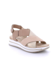 SANDALO CON ZEPPA IGI&CO DONNA FIO.BOT.KOA/VIT TAUPE/PLATINO 7675511