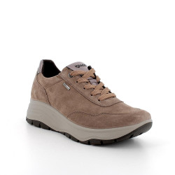 SNEAKERS CON ZEPPA IGI&CO DONNA IN PELLE FANGO GORE-TEX 6657111