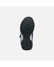 SANDALO GEOX BAMBINO JUNIOR J BOREALIS B. B - MESH+SIN.CER DENIM/BLACK