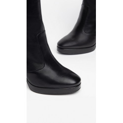 STIVALE CON TACCO NEROGIARDINI DONNA IN PELLE NERO TACCO 10.5 CM ZIP II308723DE/100