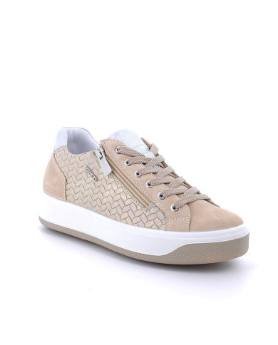 SNEAKERS  IGI&CO DONNA SCAM.SU/VIT.LAM AVORIO 7656522