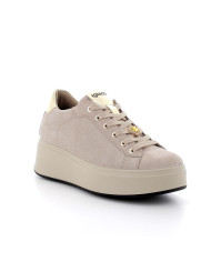 SNEAKERS CON ZEPPA DONNA VISONE IN PELLE 6672233