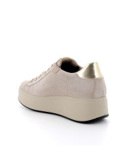 SNEAKERS CON ZEPPA DONNA VISONE IN PELLE 6672233