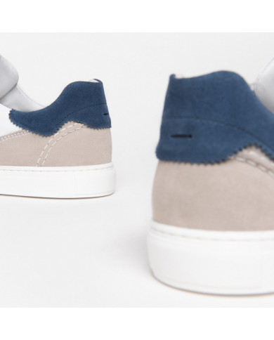 SNEAKERS NEROGIARDINI UOMO HELSINKI BIANCO 0100 COLORADO ACQUA COLORADO NUVOLA TR BARAT E302840U/707