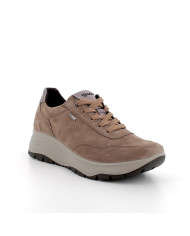 SNEAKERS CON ZEPPA IGI&CO DONNA IN PELLE FANGO GORE-TEX 6657111