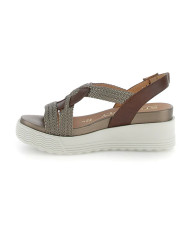 SANDALO CON ZEPPA STONEGLY DONNA PARKY 24 WEAVED/LTH 220895 CGZ