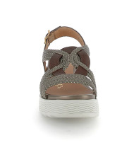 SANDALO CON ZEPPA STONEGLY DONNA PARKY 24 WEAVED/LTH 220895 CGZ