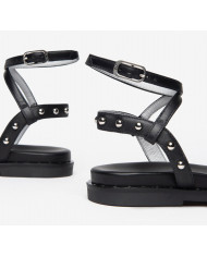 SANDALO NEROGIARDINI DONNA TAMIGI NERO TR TEULADA  NERO E307620D/100