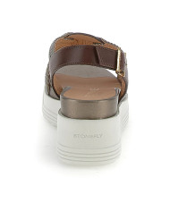 SANDALO CON ZEPPA STONEGLY DONNA PARKY 24 WEAVED/LTH 220895 CGZ