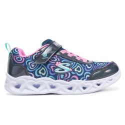 SNEAKERS SKECHERS BAMBINA HEART LIGHT BOOGIE LOVE MULTICOLOR 303257L NVMT
