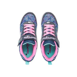 SNEAKERS SKECHERS BAMBINA HEART LIGHT BOOGIE LOVE MULTICOLOR 303257L NVMT