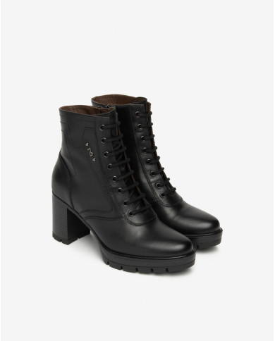 STIVALETTO NEROGIARDINI DONNA GUANTO NERO TR PONZA 8333 NERO TACCO 8CM I514850D/100