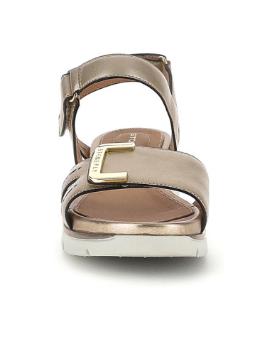 SANDALI STONEFLY DONNA ELODY 24 LAMINATED LASER SIMPLY TAUPE 223658 I89