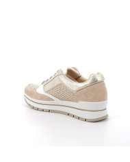 SNEAKERS IGI&CO DONNA SCAM/VIT.LAM.FO AVORIO/PLATINO 7660733