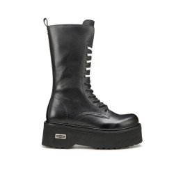 ANFIBI CULT DONNA AXL 3463 BOOT W LEATHER BLACK CON ZEPPA CLW346300