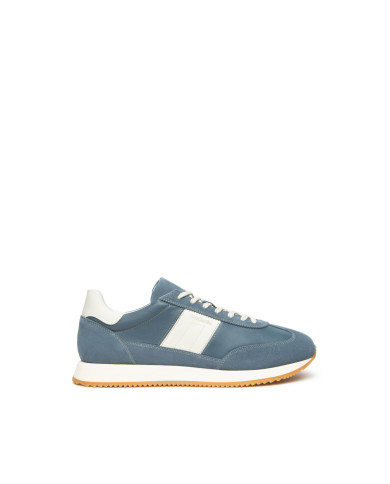 SNEAKERS NEROGIARDINI UOMO VELOUR AVIO SAUVAGE JEANS SPARTA OSSO TR PALERMO TADEJ BIA E601110U/203