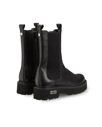 ANFIBIO CULT DONNA NERO SLASH 3267 HIGH BEATLE W LEATHER/ELASTIC BLACK CLW326700