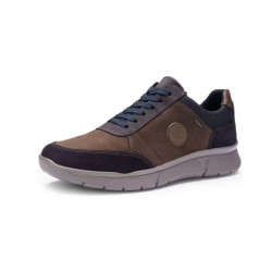 SNEAKERS ARA SHOES UOMO ROMANO BLU-MARRONE 11-25602-24