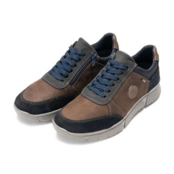 SNEAKERS ARA SHOES UOMO ROMANO BLU-MARRONE 11-25602-24