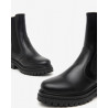 STIVALETTO NEROGIARDINI DONNA CHELSEA IN PELLE GUANTO NERO TR FOLGARIA I411830D/100