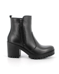 STIVALETTI IGI&CO DONNA IN PELLE NERO CON TACCO 8CM 6667100