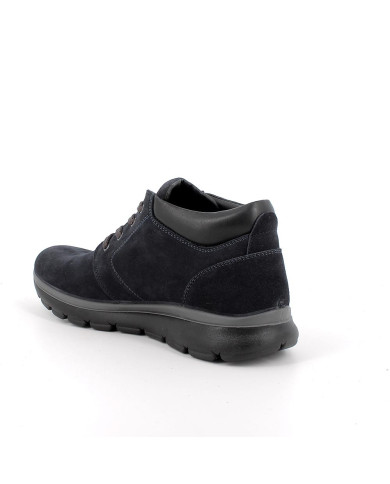 POLACCHINE IGI&CO UOMO IGORE-TEX IN PELLE BLU SCURO 6617800