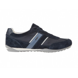 SNEAKERS GEOX UOMO U WELLS A - SCAM.+TESSUTO NAVY U82T5A 02211 C4002