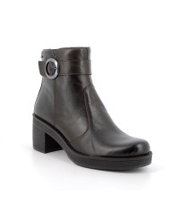 STIVALETTO IGI&CO DONNA IN PELLE CASTAGNO CON TACCO 6,5CM 6660311