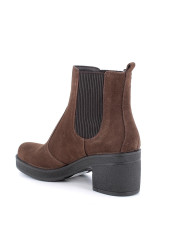 STIVALETTO IGI&CO DONNA IN PELLE CON TACCO 6,5CM CASTAGNO 6660100