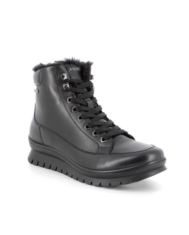 STIVALETTO IGI&CO DONNA IN PELLE NERO GORE-TEX 665900