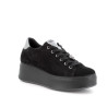 SNEAKERS CON ZEPPA IGI&CO DONNA NERO IN PELLE 6672211